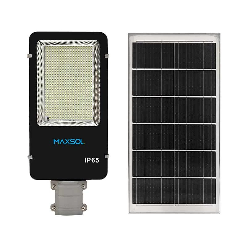 Farola solar SR600W de 30 W con batería de 30 Ah
