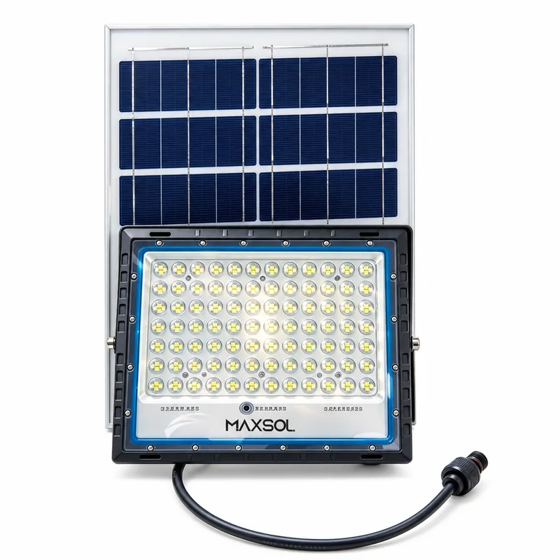 Proyector LED solar industrial de 20 W, IP66