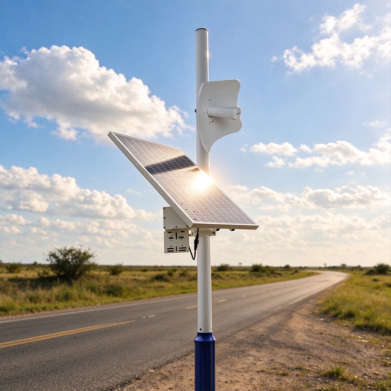 Cómo combinar energía solar y PoE en redes aisladas