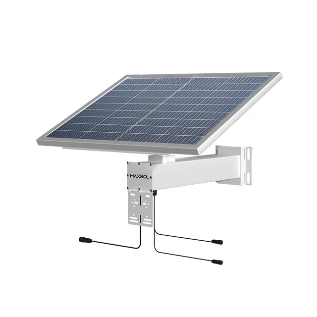 Kit de alimentación solar industrial de 60 W y 384 Wh