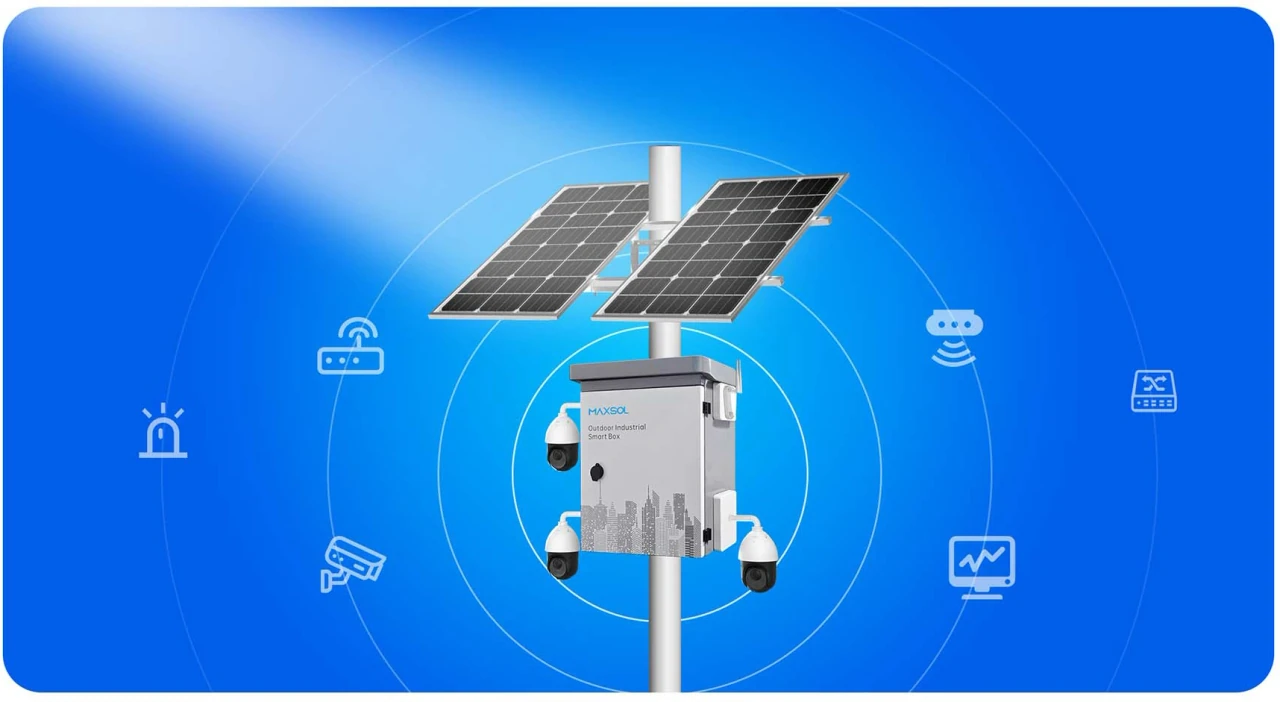 Sistema solar exterior integrado MAXSOL