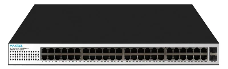 Conmutador PoE Gigabit no gestionado, 48 puertos, 400W