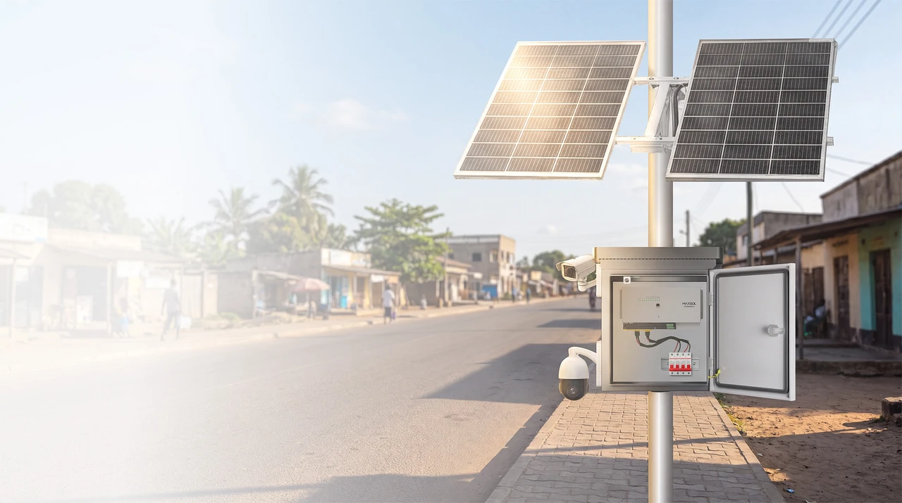 Sistema de alimentación solar con control inteligente