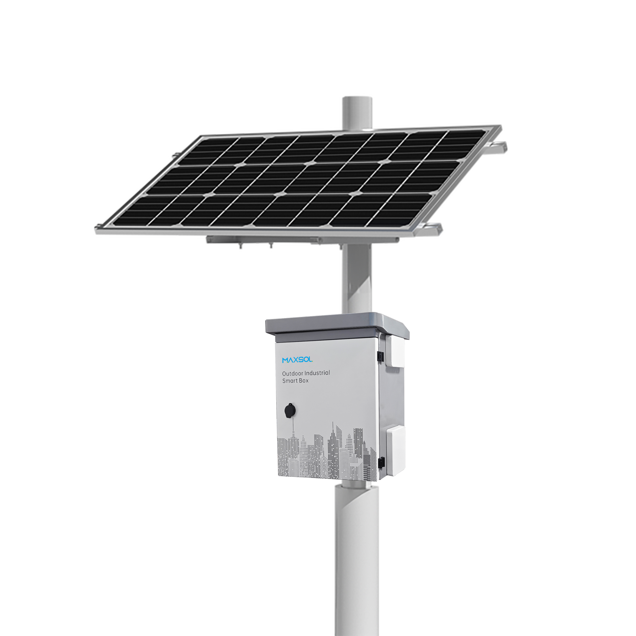 Sistema de alimentación solar para CCTV