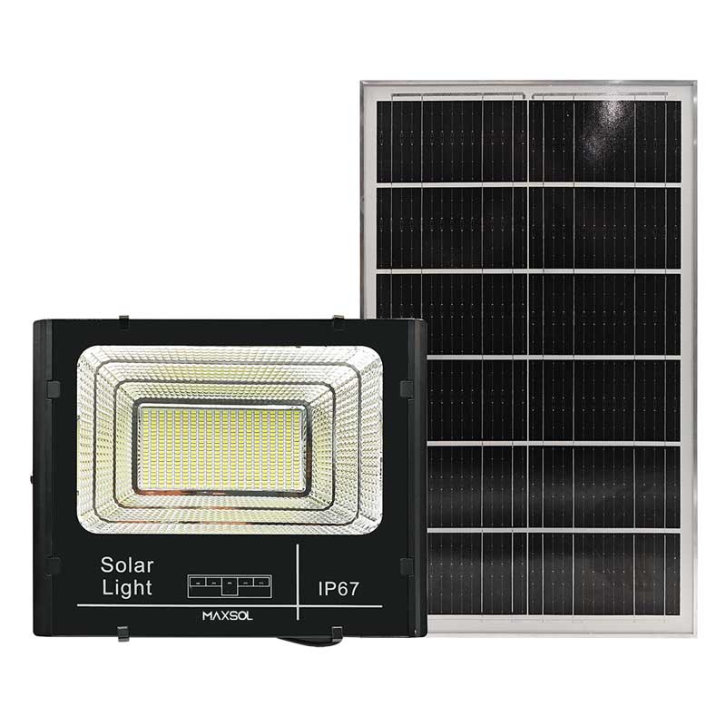 Proyector LED solar industrial FLJ500W de 2000lm
